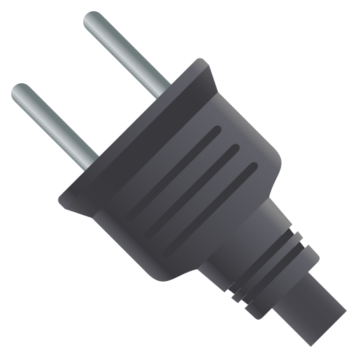 Netzstecker as rendered by JoyPixels