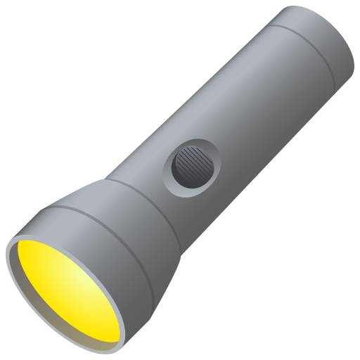 flashlight as rendered by JoyPixels