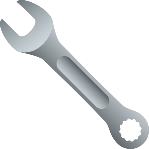 Wrench as drawn by JoyPixels in 11.0