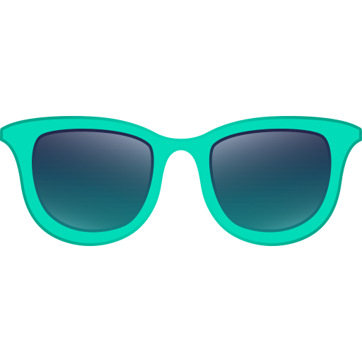 Sunglasses as drawn by JoyPixels in 11.0