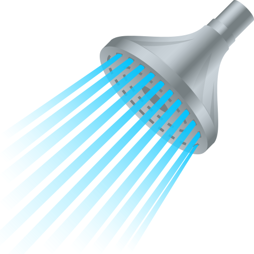 shower as rendered by JoyPixels
