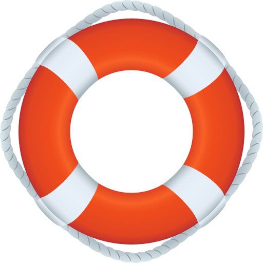 Ring Buoy as drawn by JoyPixels in 11.0