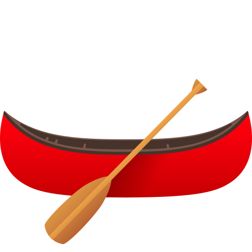 canoa as rendered by JoyPixels