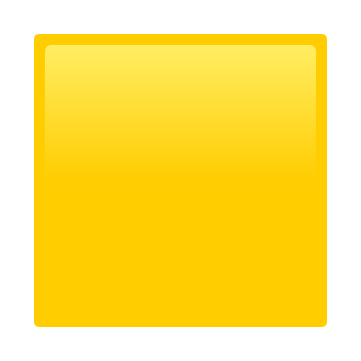 yellow square as rendered by JoyPixels