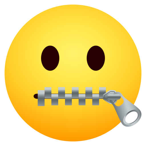 Zipper-Mouth Face, the design in this release