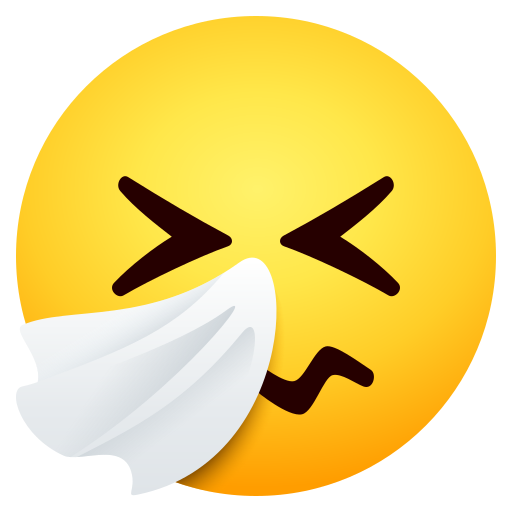 Sneezing Face, the design in this release