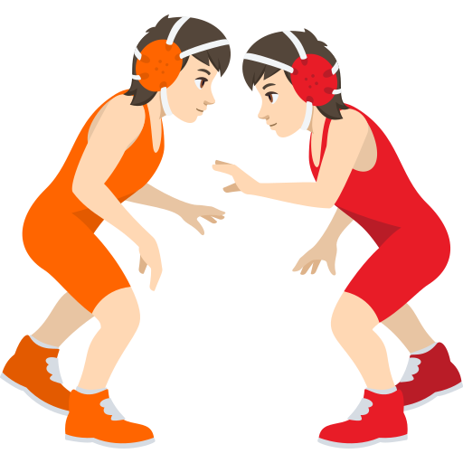 People Wrestling: Light Skin Tone, the design in this release