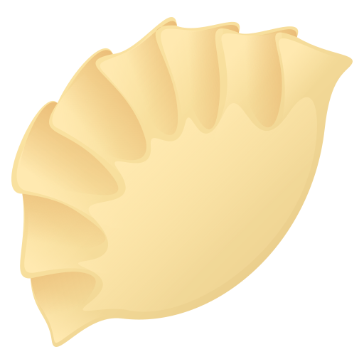 dumpling as rendered by JoyPixels