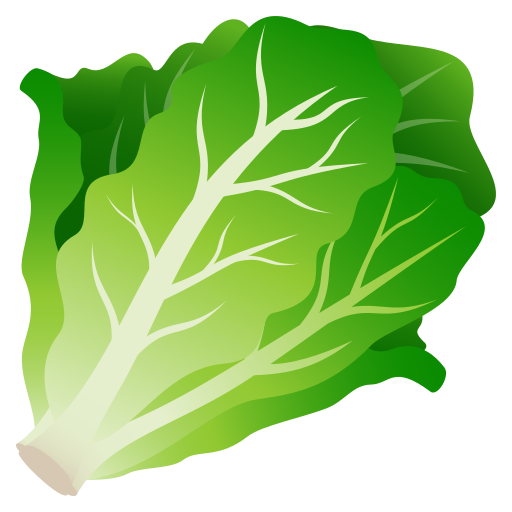leafy green as rendered by JoyPixels