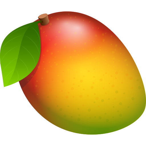 mango as rendered by JoyPixels