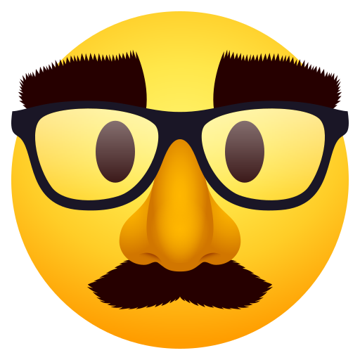 faccina travestita as rendered by JoyPixels