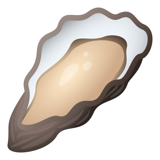 ostra as rendered by JoyPixels