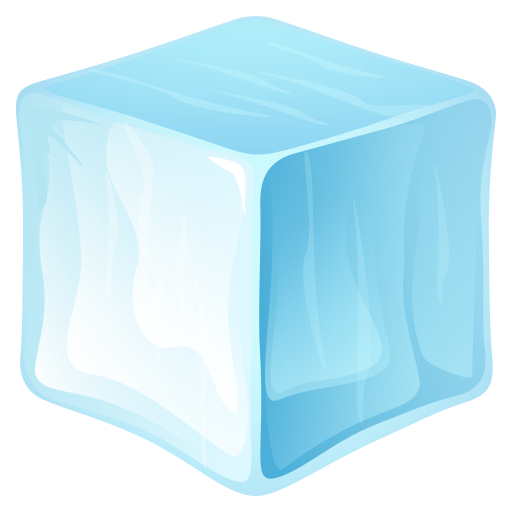 ice as rendered by JoyPixels
