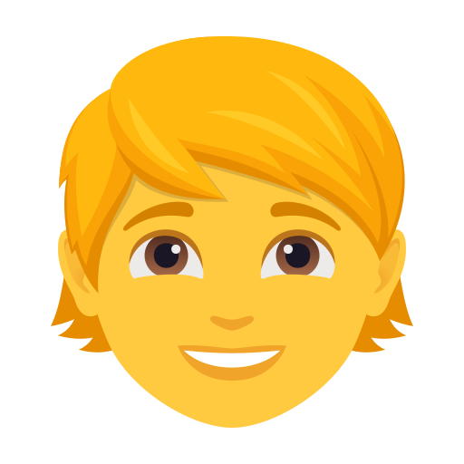 child as rendered by JoyPixels