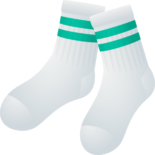 Socks as drawn by JoyPixels in 11.0