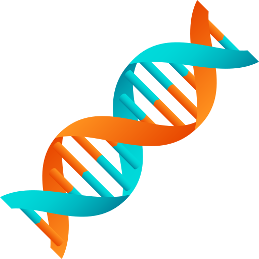 Dna as drawn by JoyPixels in 11.0