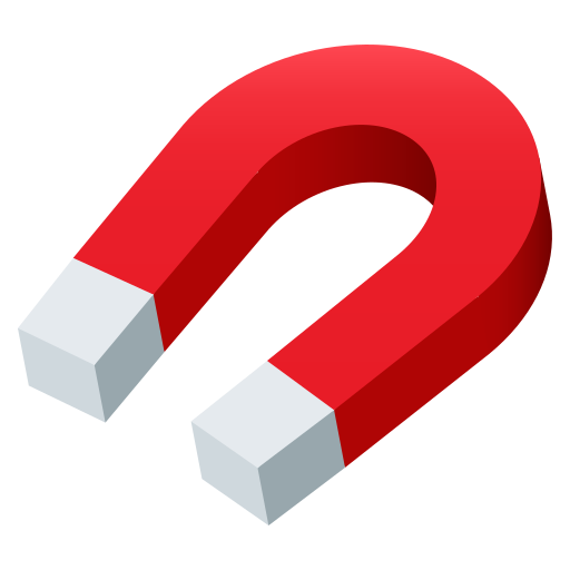 Magnet as drawn by JoyPixels in 11.0