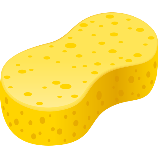 Schwamm as drawn by JoyPixels in 11.0