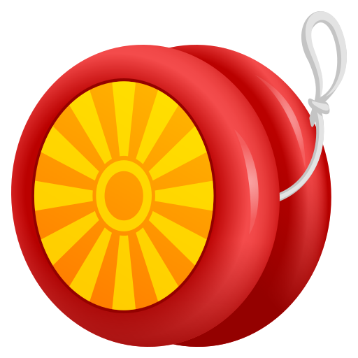Yo-Yo as drawn by JoyPixels in 11.0