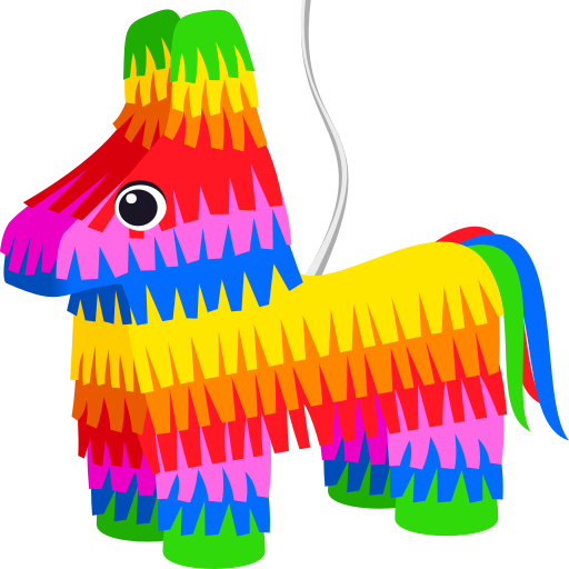 Piñata as drawn by JoyPixels in 11.0