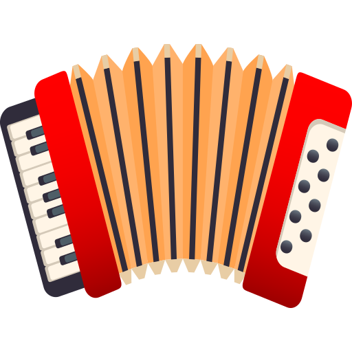accordion as rendered by JoyPixels