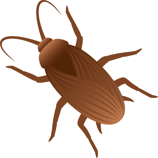 Cockroach as drawn by JoyPixels in 11.0