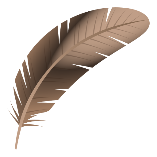 Feather as drawn by JoyPixels in 11.0