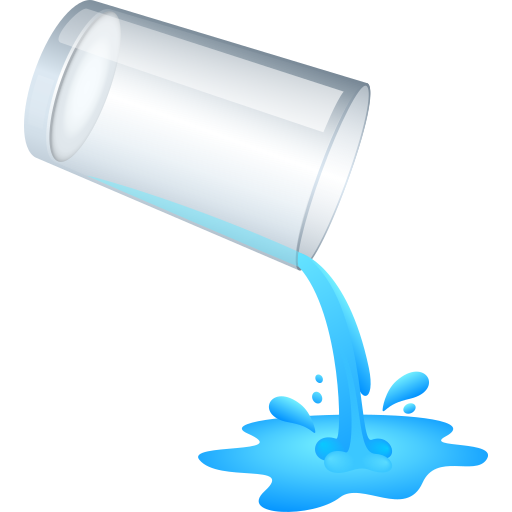 pouring liquid as rendered by JoyPixels