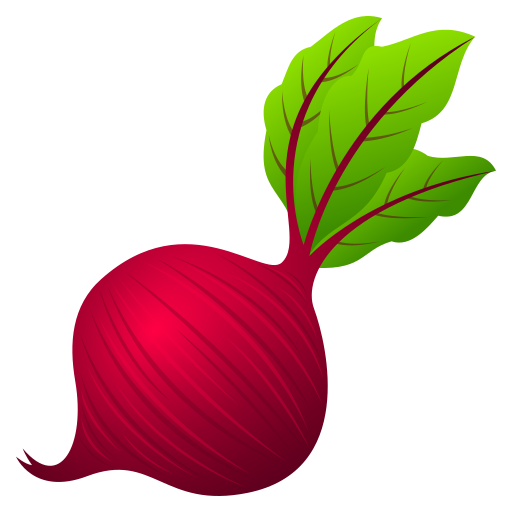 Root Vegetable as drawn by JoyPixels in 11.0