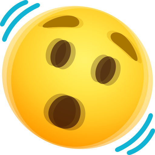zitterndes Doppelgesicht as rendered by JoyPixels