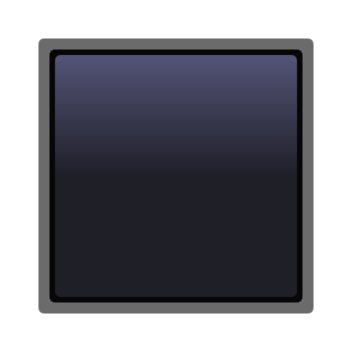 black medium square as rendered by JoyPixels