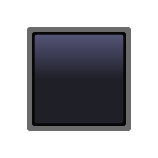 Black Medium-Small Square as drawn by JoyPixels in 11.0