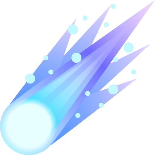 comet as rendered by JoyPixels