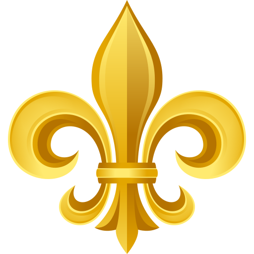 fleur-de-lis as rendered by JoyPixels