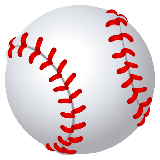 Baseball as drawn by JoyPixels in 11.0