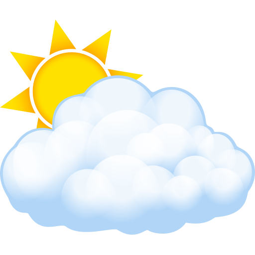 Sonne Hinter Wolke as drawn by JoyPixels in 11.0