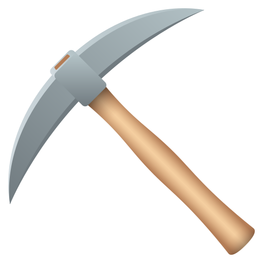 pick as rendered by JoyPixels