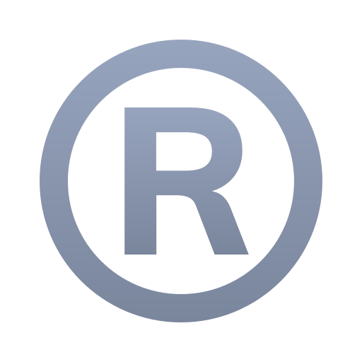 registered as rendered by JoyPixels