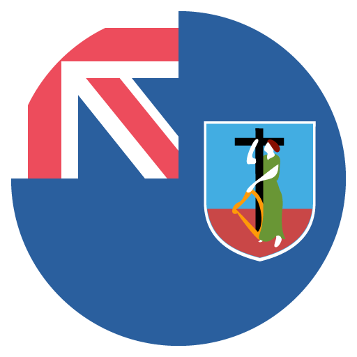 Flag: Montserrat as drawn by JoyPixels in 2.0