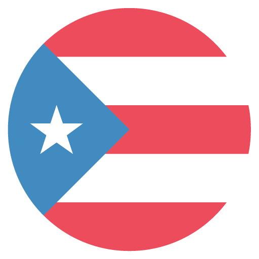 Flag: Puerto Rico as drawn by JoyPixels in 2.0
