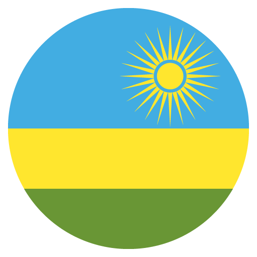 Drapeau : Rwanda as drawn by JoyPixels in 2.0
