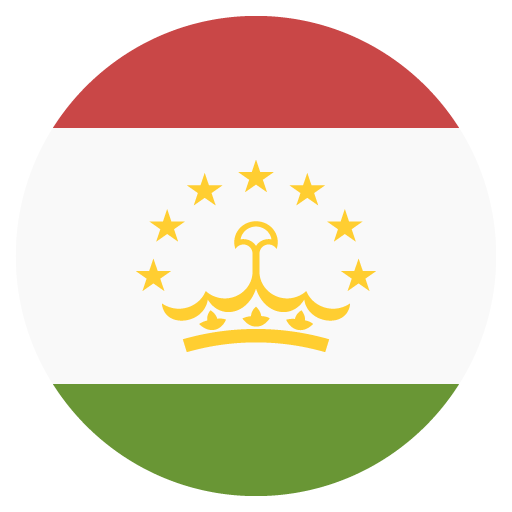 Flag: Tajikistan as drawn by JoyPixels in 2.0