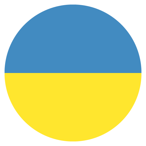 Flag: Ukraine as drawn by JoyPixels in 2.0