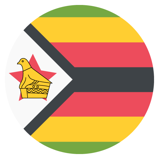 Flag: Zimbabwe as drawn by JoyPixels in 2.0