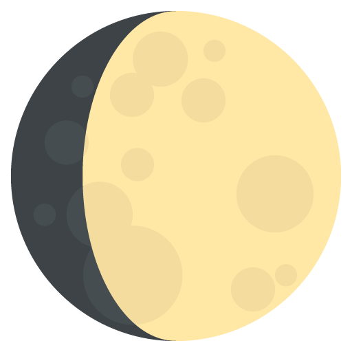 Waxing Gibbous Moon, the design in this release