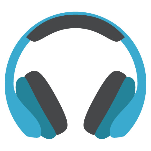 Headphone as drawn by JoyPixels in 2.0