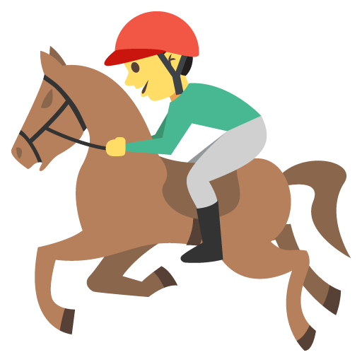 Horse Racing, the previous design