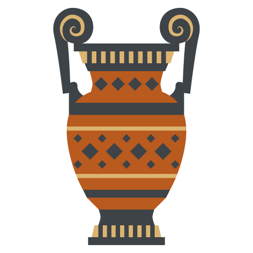Amphora as drawn by JoyPixels in 2.0