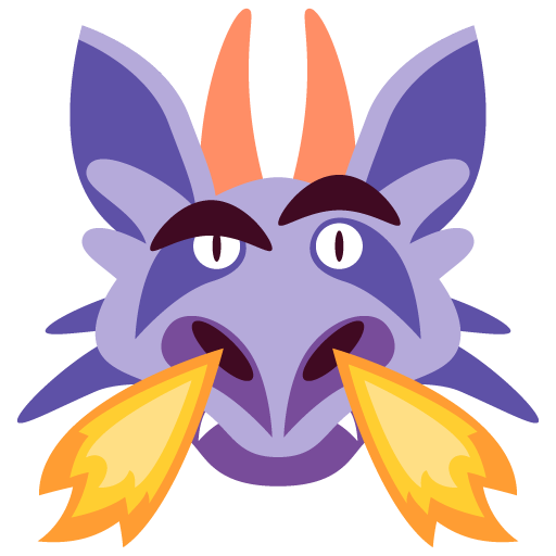 Dragon Face, the previous design