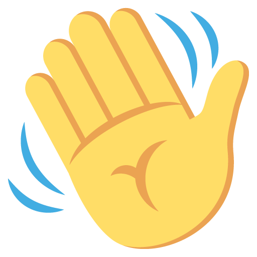 Waving Hand, the previous design